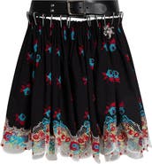 Chopova Lowena Sasha Carabiner Broderie Skirt