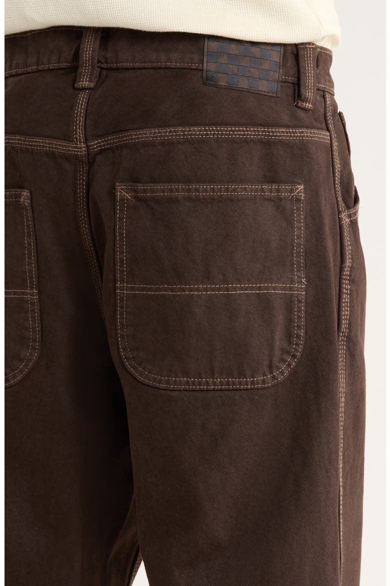 Skate Check-5 Loose Denim Pants, Alternate, color, AFTER DARK
