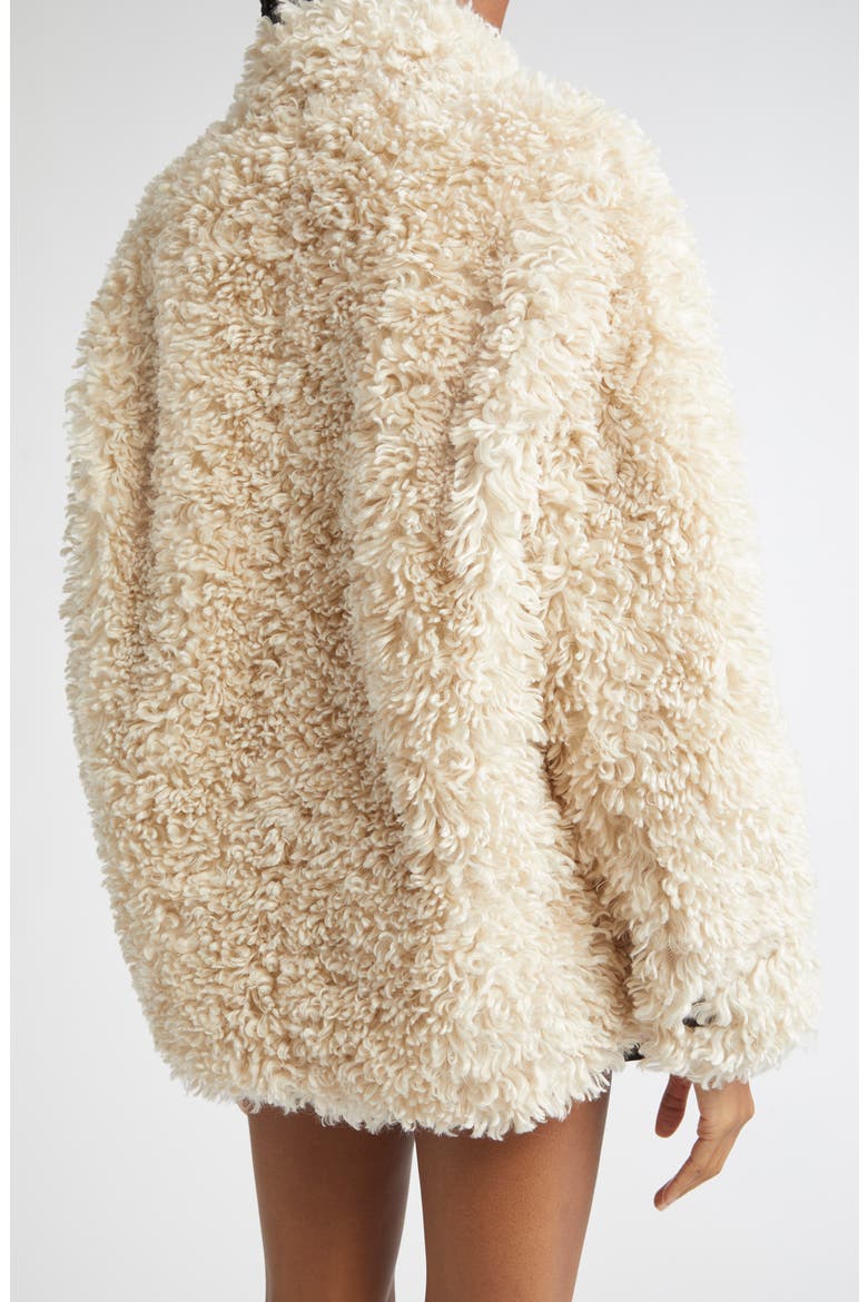 Tarvey Faux Shearling Jacket, Alternate, color, ECRU