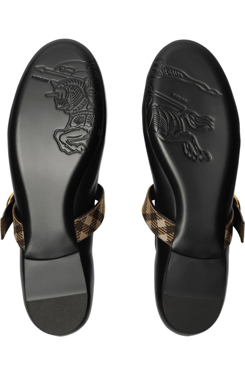 Burberry Robin Mary Jane Ballerina Flat, Alternate, color, Black
