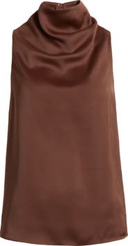 rag & bone Jana Sleeveless Cowl Neck Top