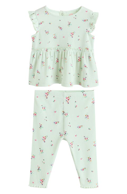 Ditsy Floral Top & Leggings Set (Baby)