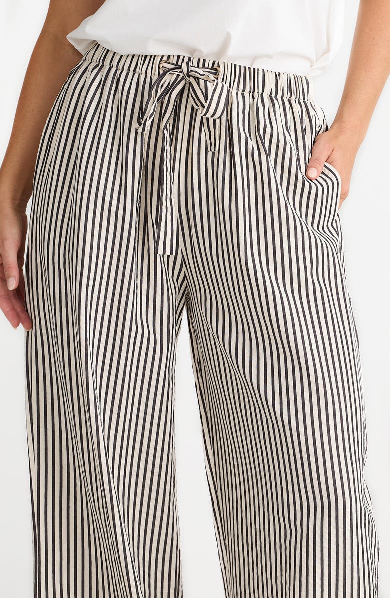 Brave+True Portia Stripe Drawstring Pants, Alternate, color, 
