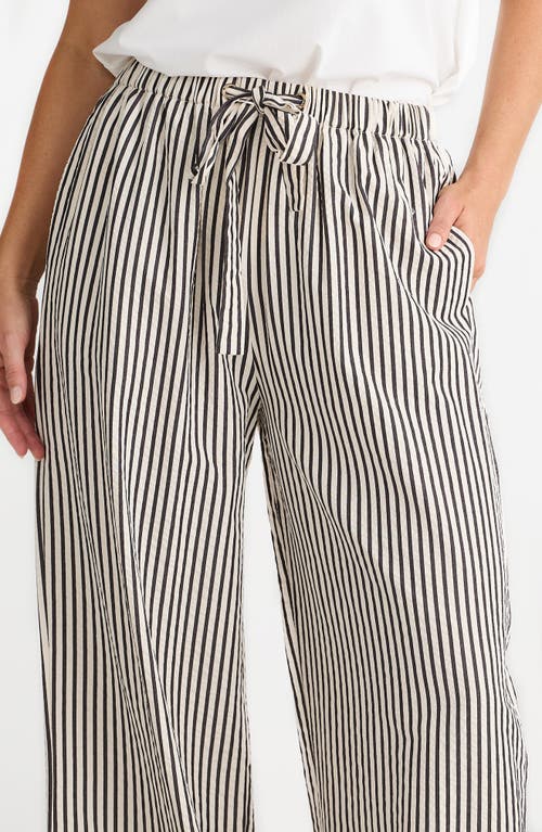 BRAVE + TRUE BRAVE+TRUE PORTIA STRIPE DRAWSTRING PANTS