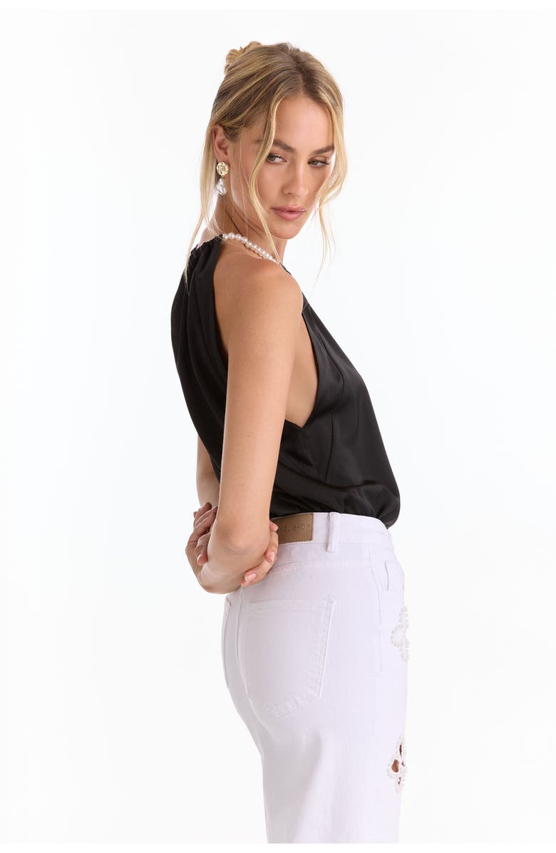 The Noli Shop Mika Silky Halter Top, Alternate, color, 