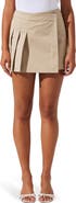 ASTR the Label Chana Pleated Wrap Miniskirt