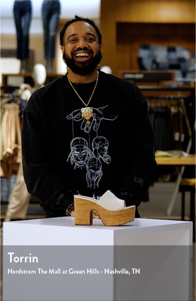 Dalle Platform Slide Sandal, sales video thumbnail