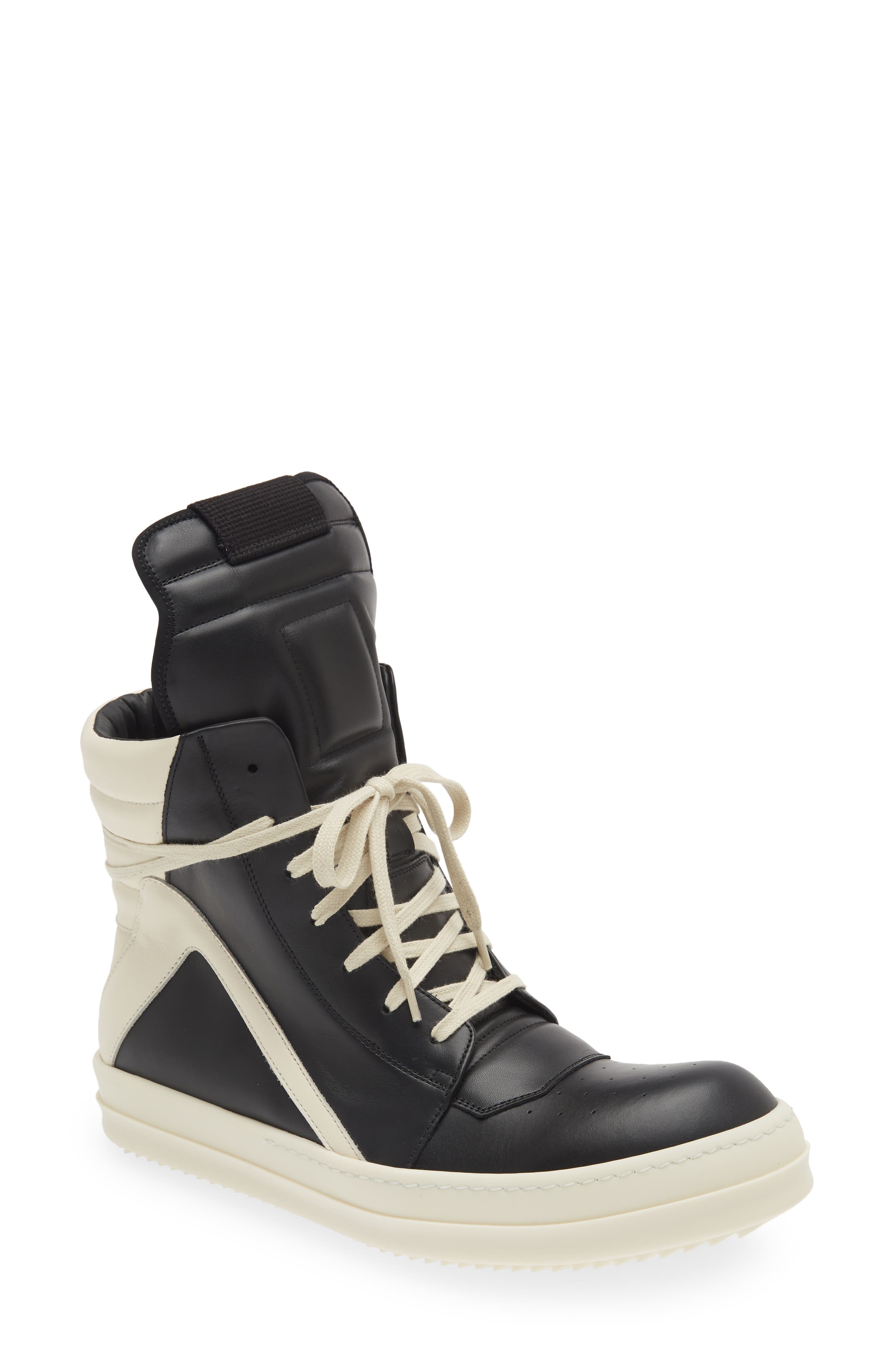 Rick Owens Geobasket High Top Sneaker, Main, color, 