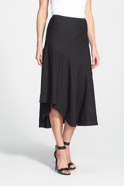 Nic + Zoe 'the Long Engagement' Midi Skirt In Black