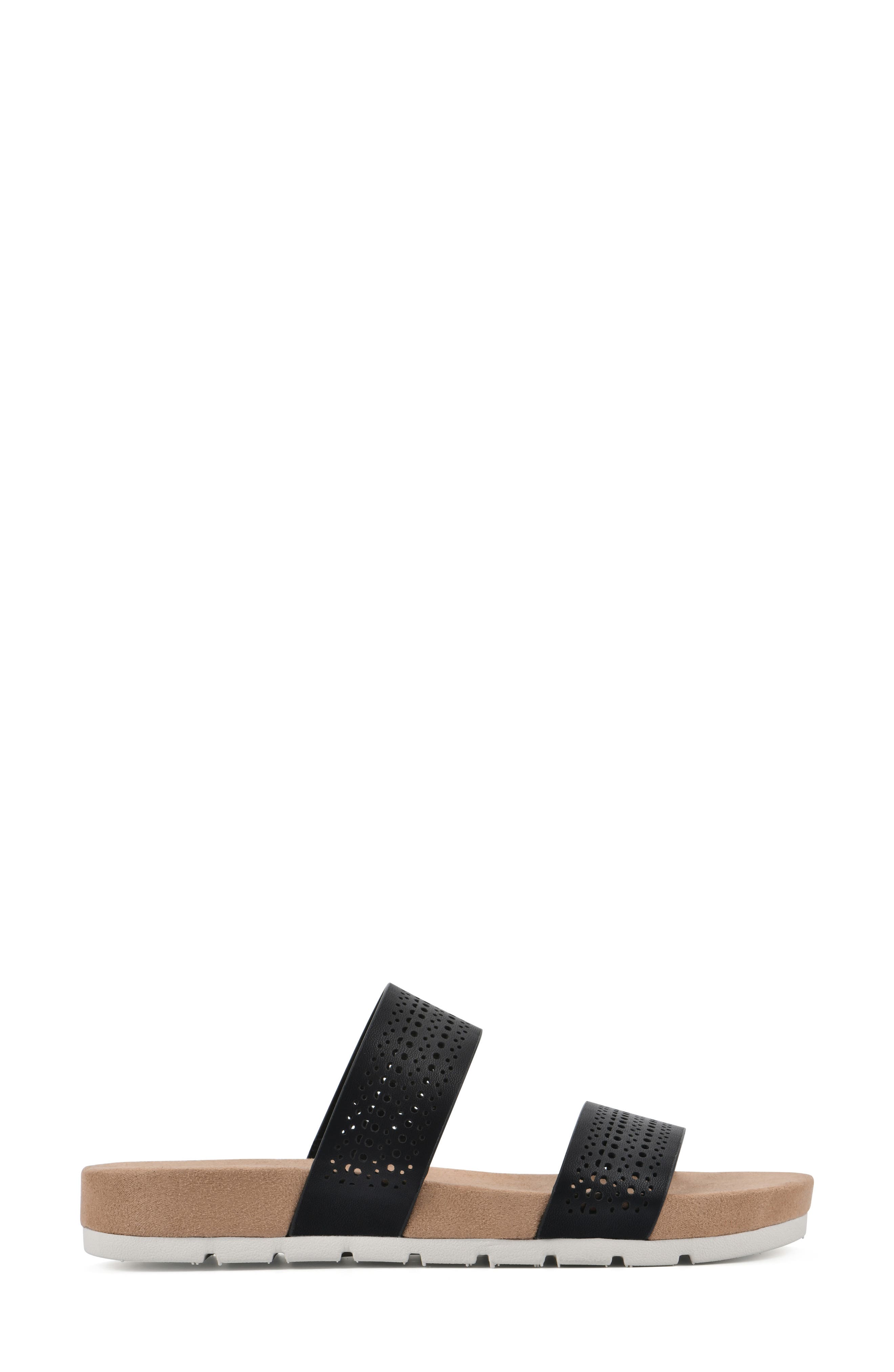 CLIFFS BY WHITE MOUNTAIN Thrilled Laser Cut Sandal, Alternate, color, 