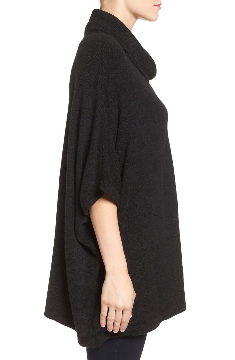 Caslon<sup>®</sup> Cowl Neck Sweater Poncho, Alternate, color,