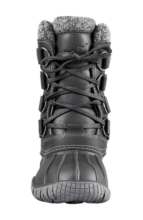 Baffin Yellowknife Water Resistant Snow Boot In Black