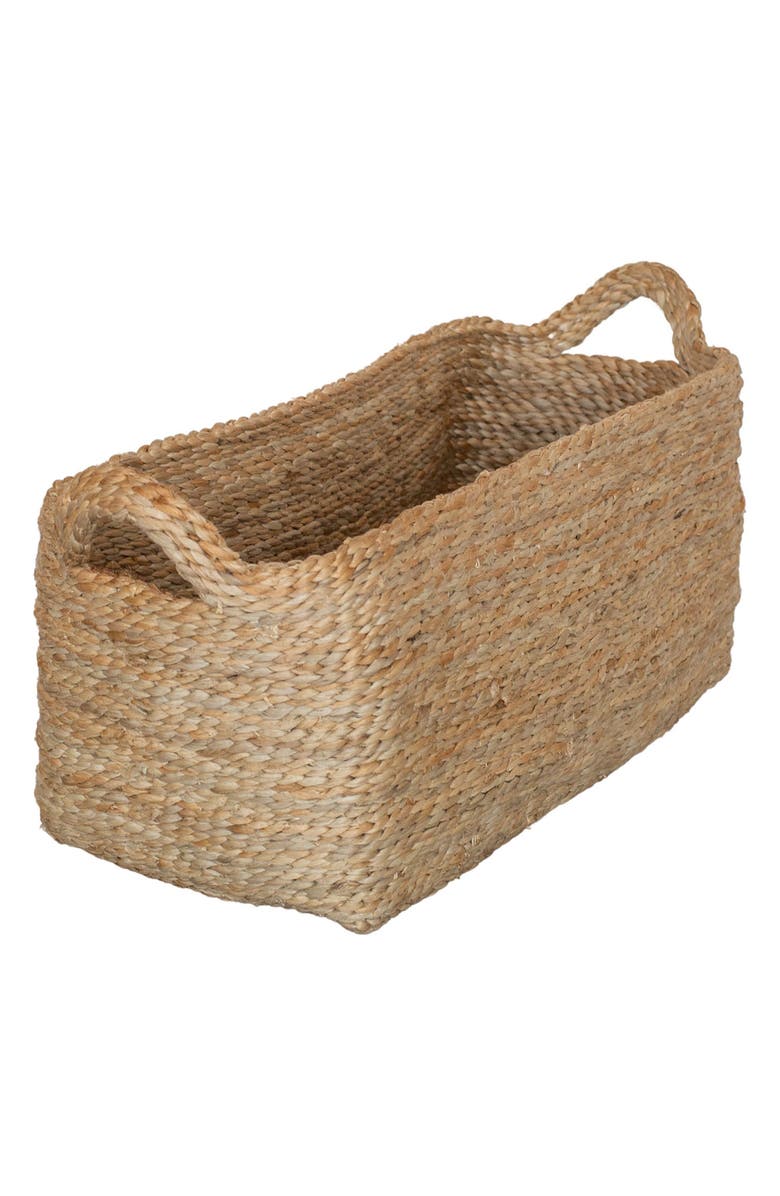 Will & Atlas Rectangular Jute Tray, Alternate, color, Natural