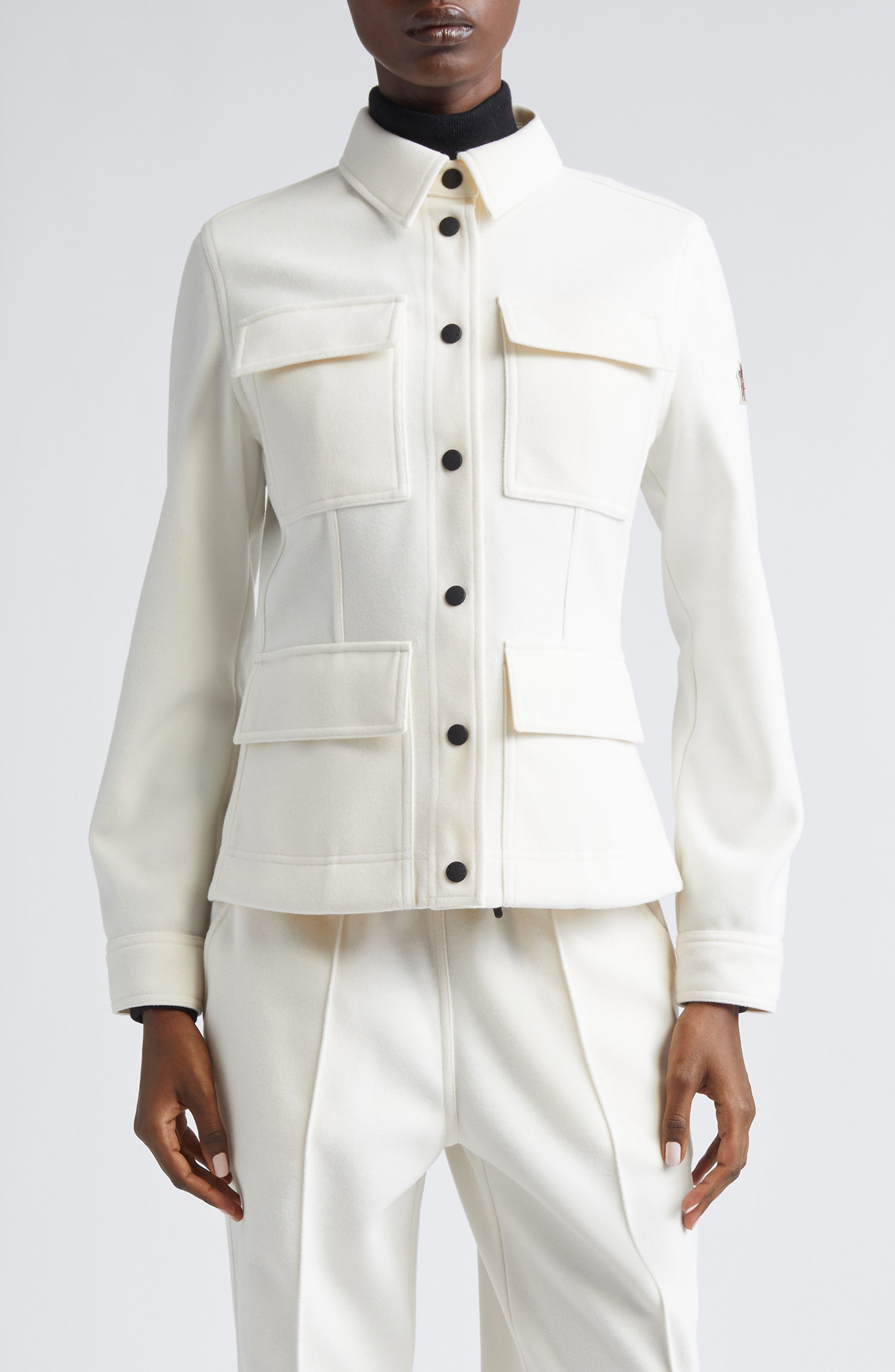 Jersey Interlock Shirt Jacket