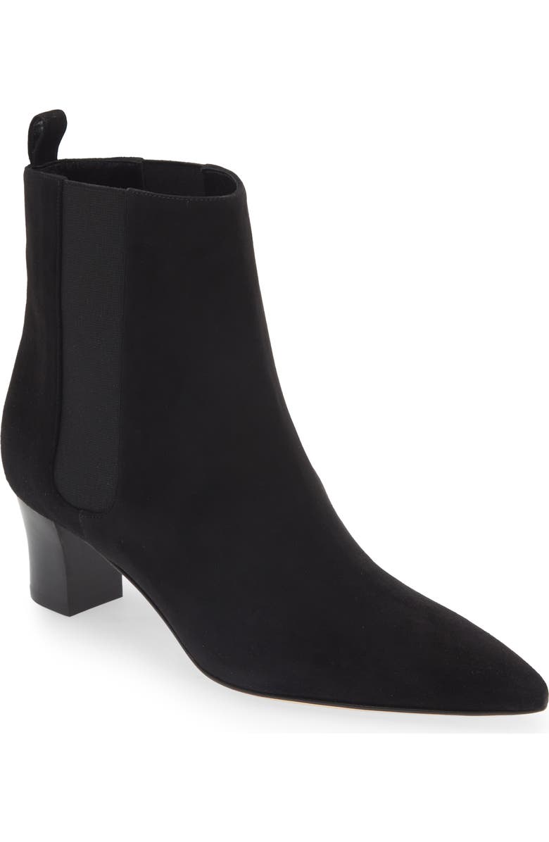 Manolo Blahnik Tiraba Pointed Toe Bootie, Main, color,