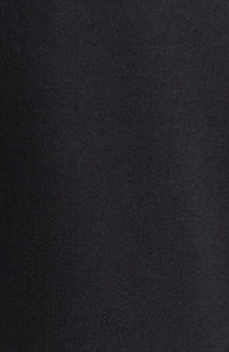 McQueen Wool Cigarette Pants, Alternate, color, Black