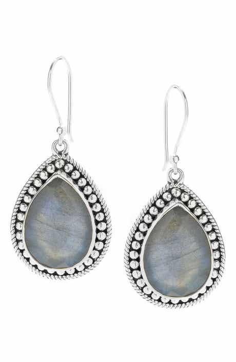 SAMUEL B. Labradorite Teardrop Earrings