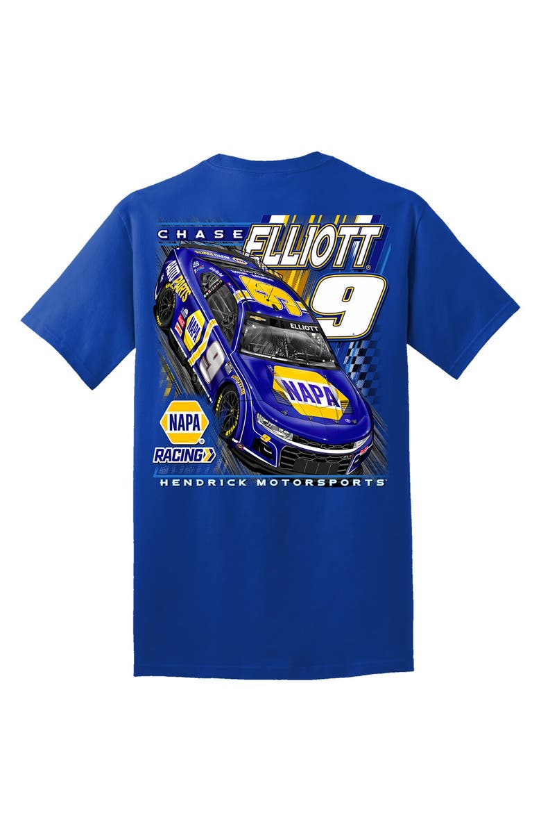 HENDRICK MOTORSPORTS TEAM COLLECTION Men's Hendrick Motorsports Team Collection Royal Chase Elliott Car T-Shirt, Alternate, color,