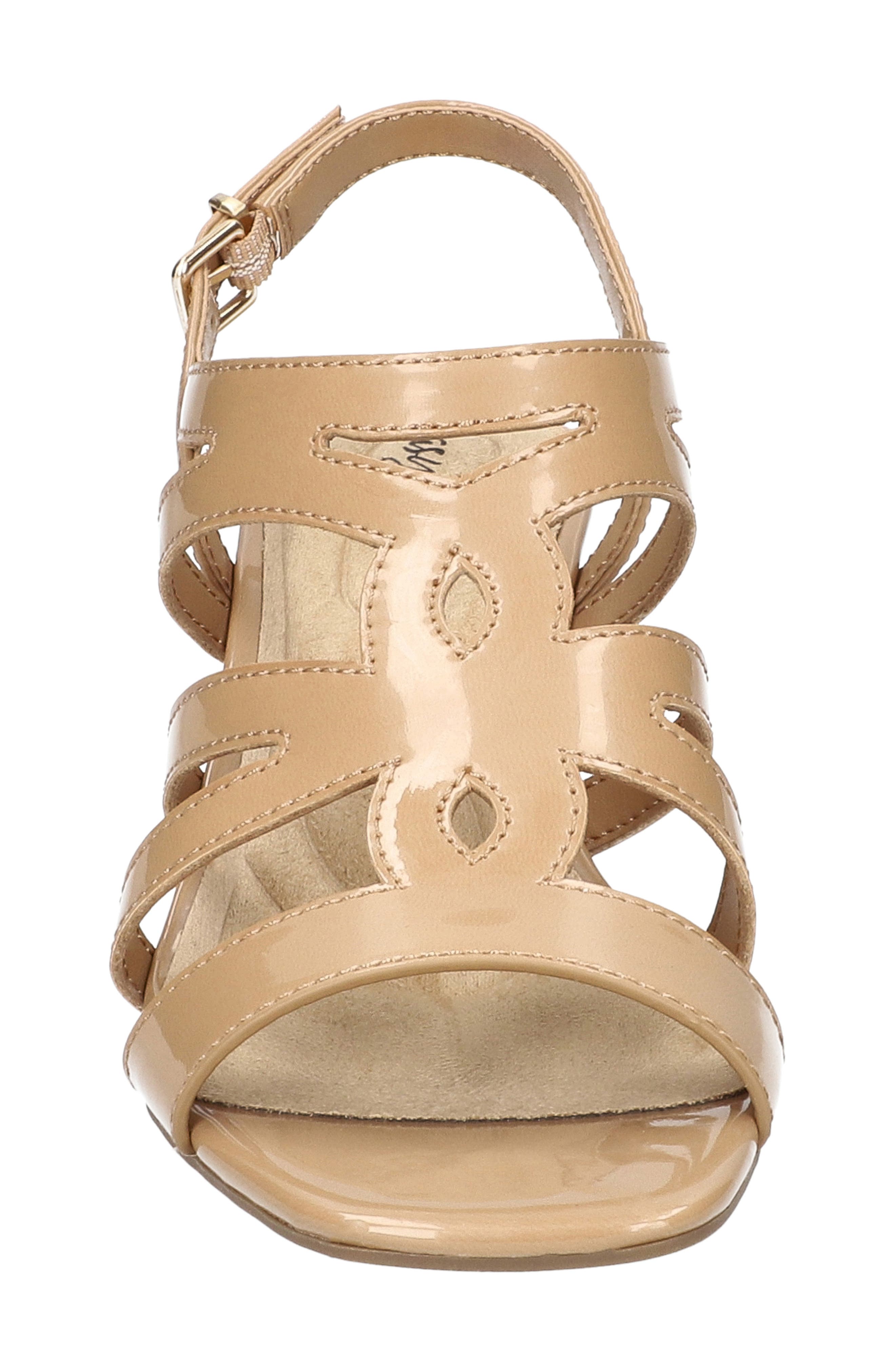 Divine Slingback Sandal, Alternate, color, NUDE PATENT