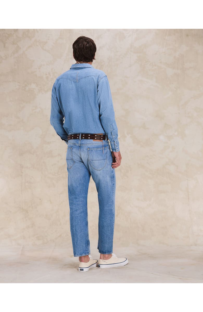 Fortela 944 Jason 5-Pocket High-Waisted Denim, Alternate, color, D230