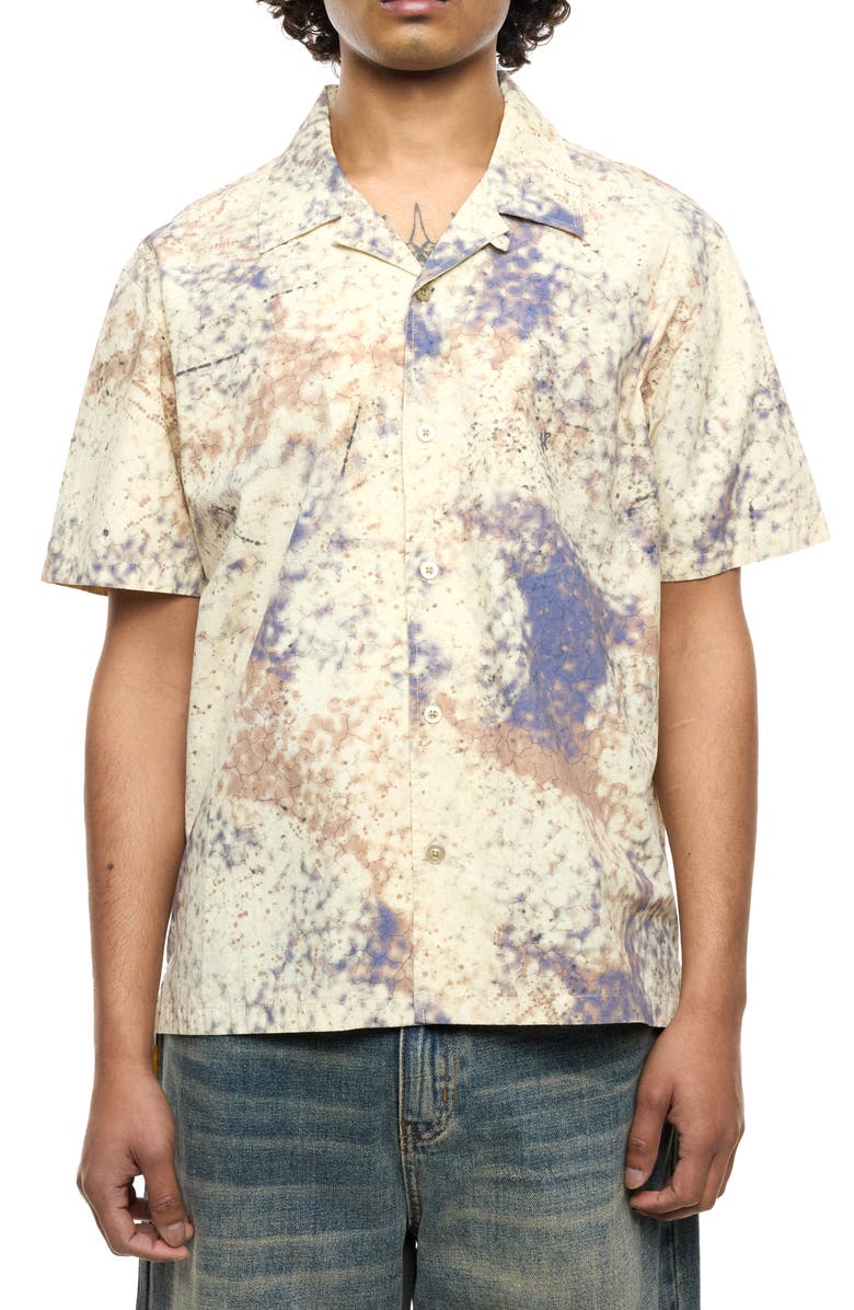 Round Two Armadillow Camp Shirt, Main, color, Armadillo