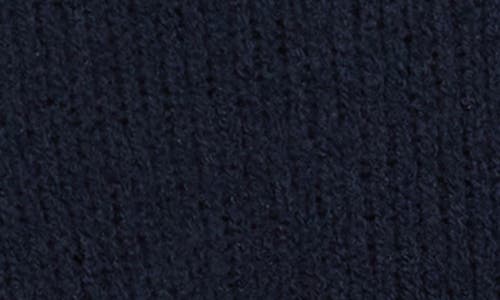 Calvin Klein Open Stitch Cotton Blend Cardigan In Blue