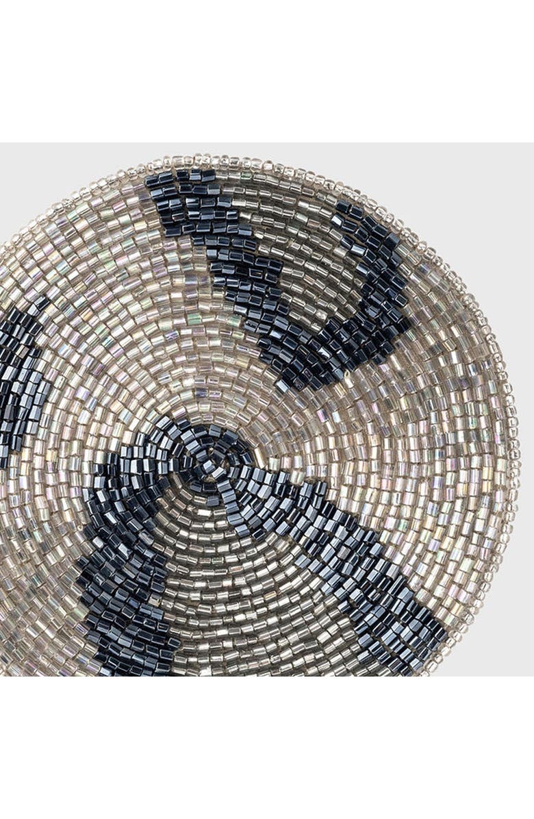 Joanna Buchanan Animal print coasters, Alternate, color, Silver