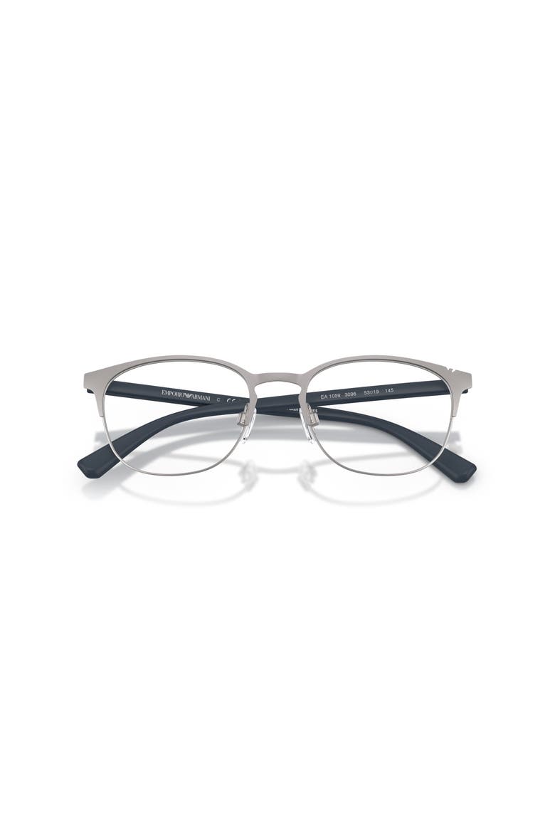 53mm Oval optical glasses, Alternate, color, Grey