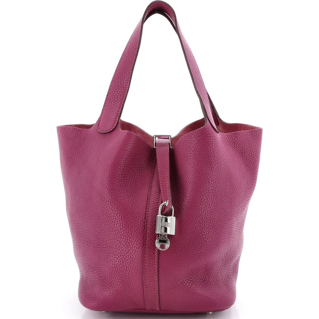 Pre-owned Hermes Hermes Picotin Lock Bag Clemence Mm