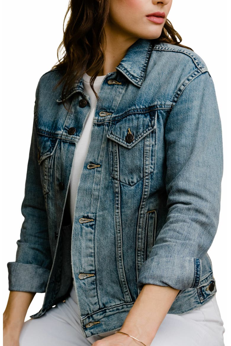 The Merly Jacket, Main, color, Clean Wash