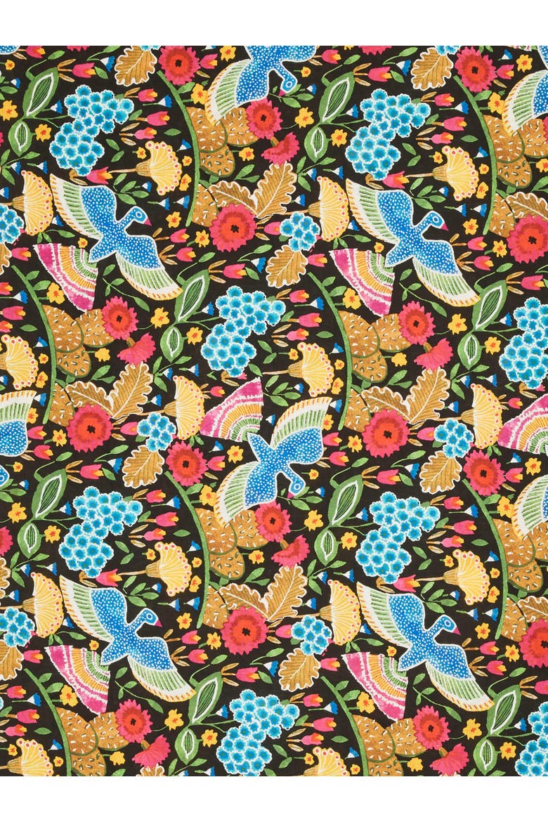 Large Tablecloth (180X350) Colombo Black Multicolor, Alternate, color, Colombo Black Multicolor