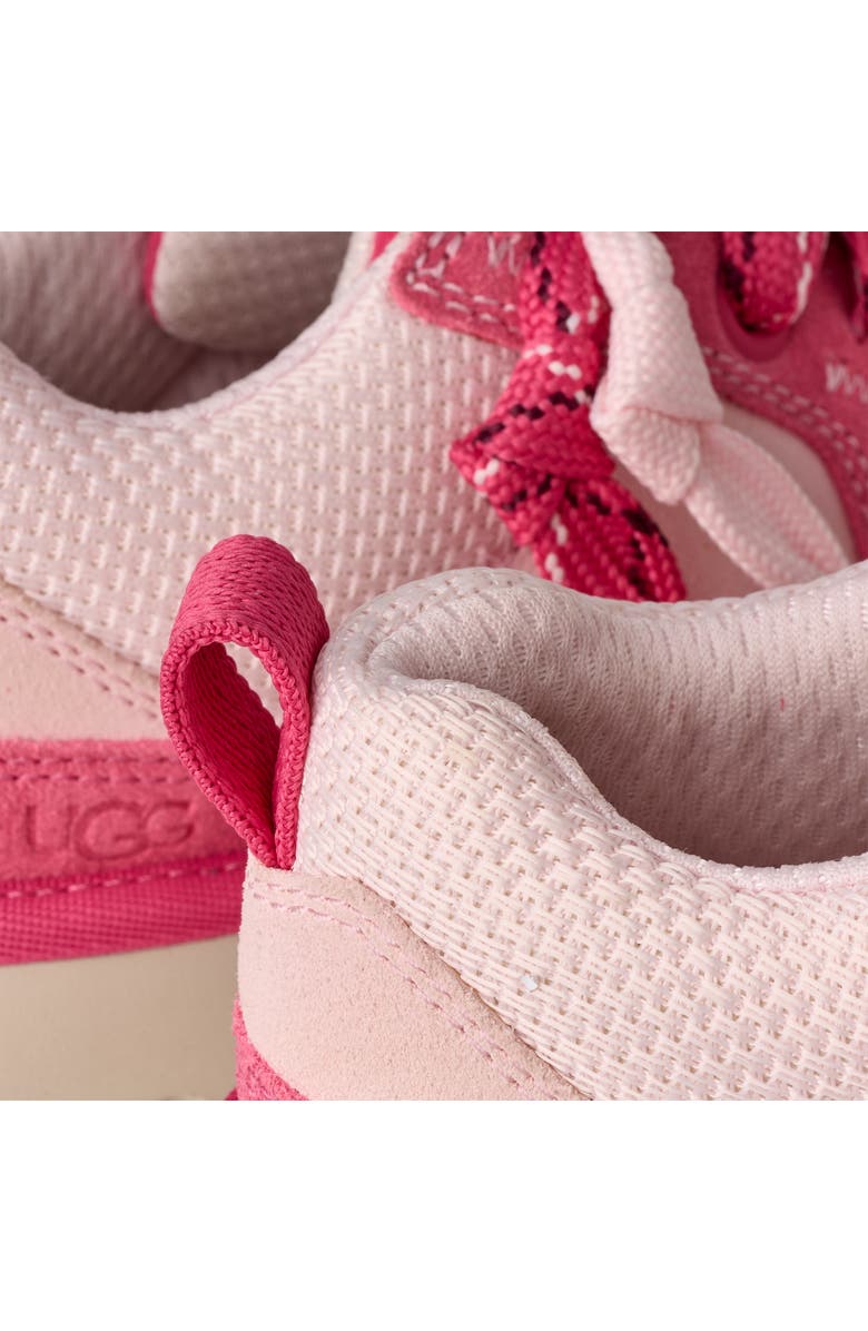 UGG<sup>®</sup> Kids' Lo Lowmel Sneaker, Alternate, color, Pink Bloom / Multi