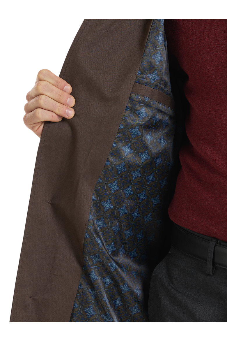 Trench Coat, Alternate, color, Brown