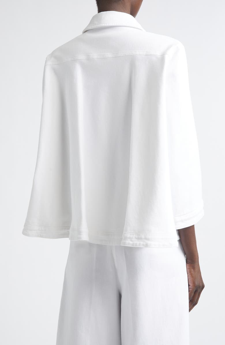 Altuzarra Hayden Double Breasted Jacket, Alternate, color, Optic White