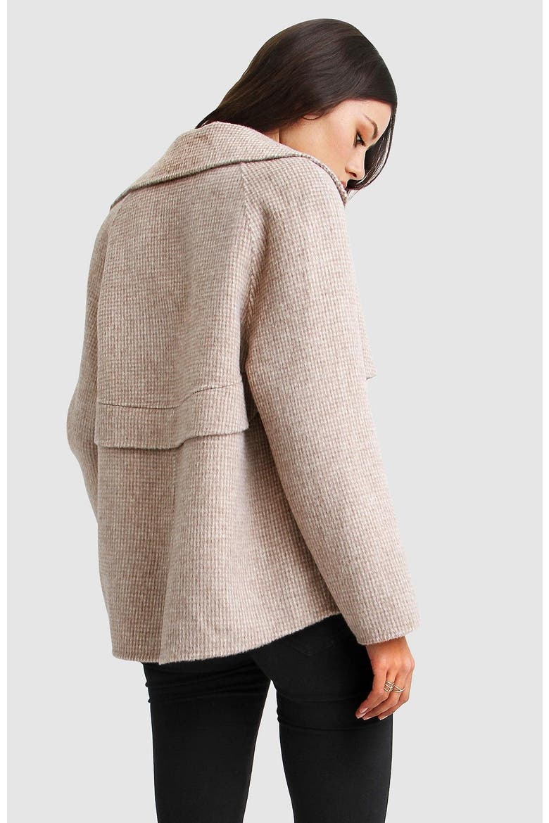 I'm Yours Wool Blend Peacoat, Alternate, color, BEIGE