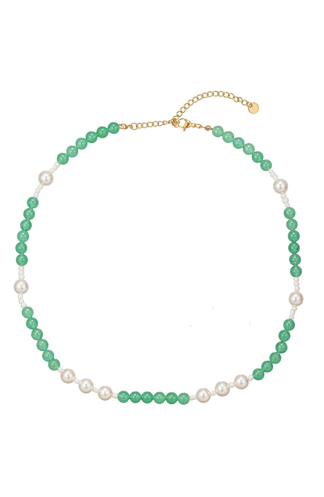 EYE CANDY LOS ANGELES Zoe Faux Pearl Necklace