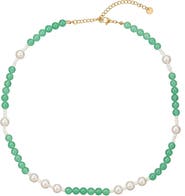 EYE CANDY LOS ANGELES Zoe Faux Pearl Necklace