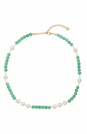 EYE CANDY LOS ANGELES Zoe Faux Pearl Necklace