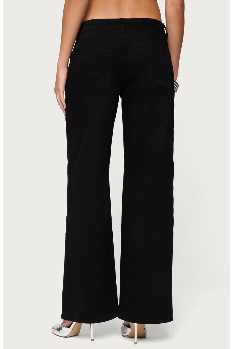 Roman Low Rise Slouchy Jeans, Alternate, color, BLACK
