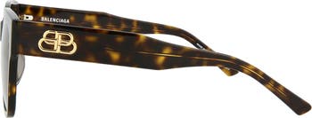 56mm Square Sunglasses