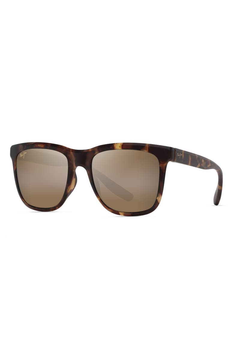 Maui Jim Pehu 55mm PolarizedPlus2<sup>®</sup> Sunglasses, Alternate, color, Tokyo Tortoise