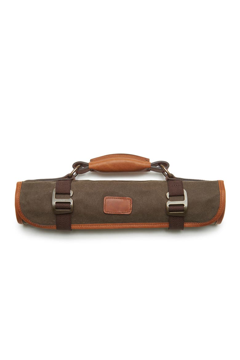 Ramsey Waxed Canvas Tool Roll, Alternate, color, Olive