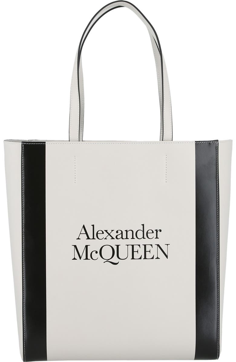 McQueen Signature Shopper Tote, Main, color,
