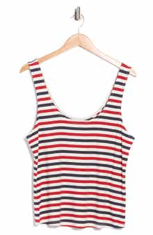 L'AGENCE Sade Stripe Tank