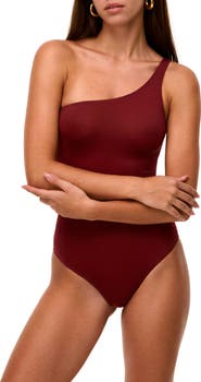 Noody Seamless Forming One Shoulder Bodysuit