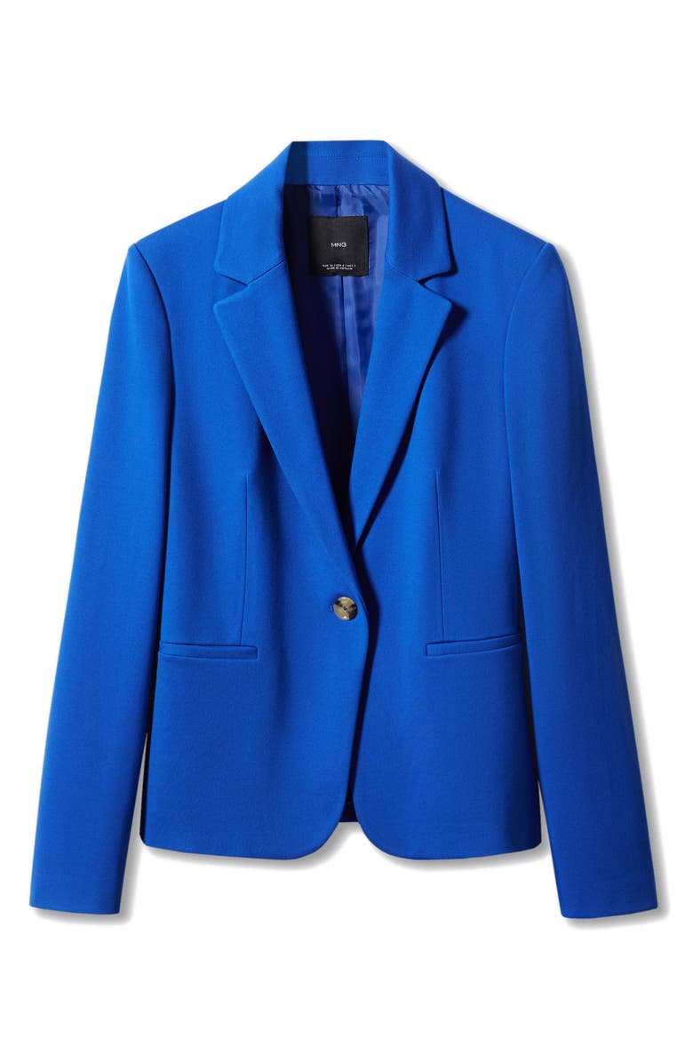 MANGO One-Button Blazer, Alternate, color, 