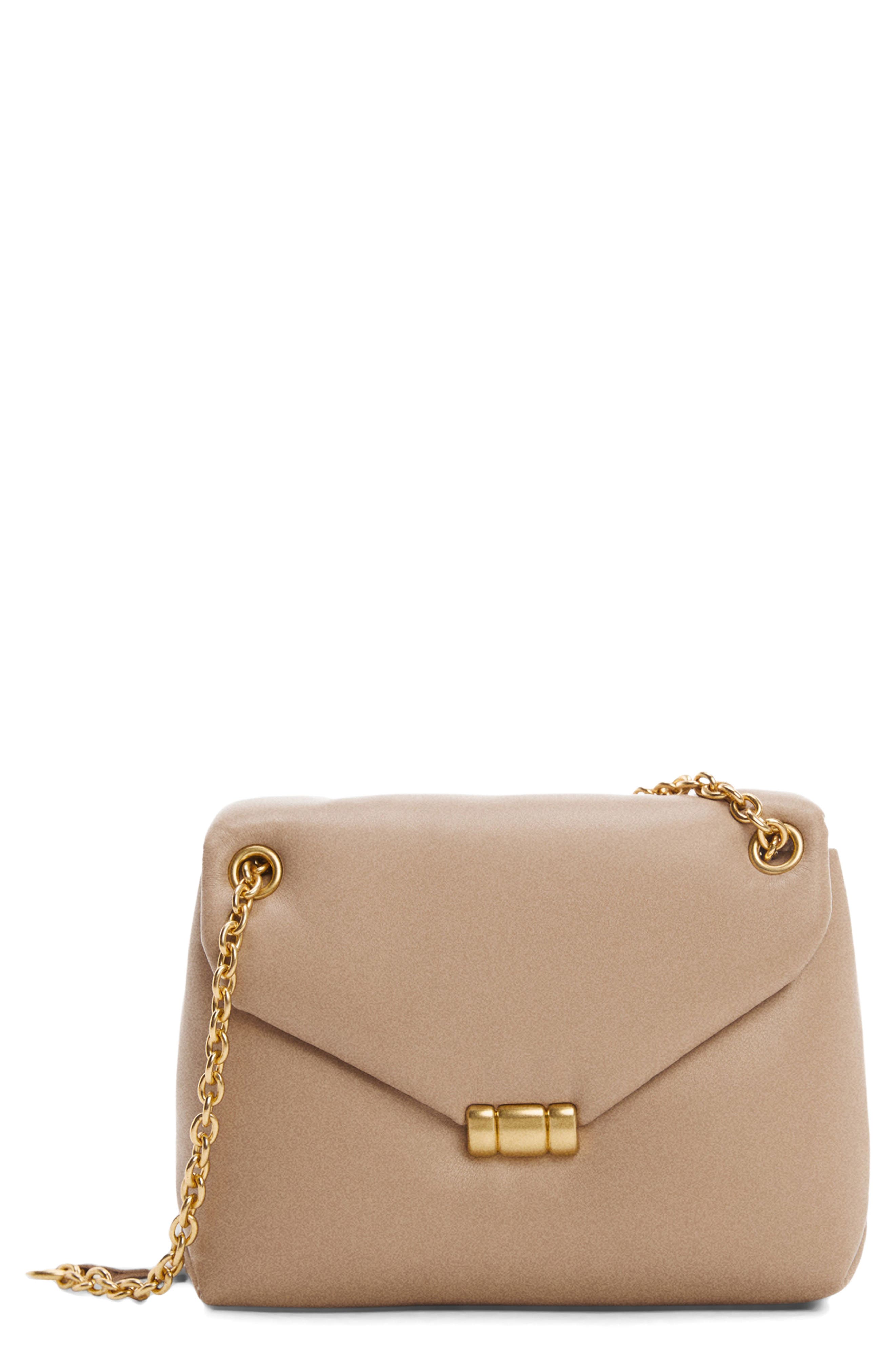 MANGO Envelope Faux Leather Convertible Shoulder Bag, Main, color, 