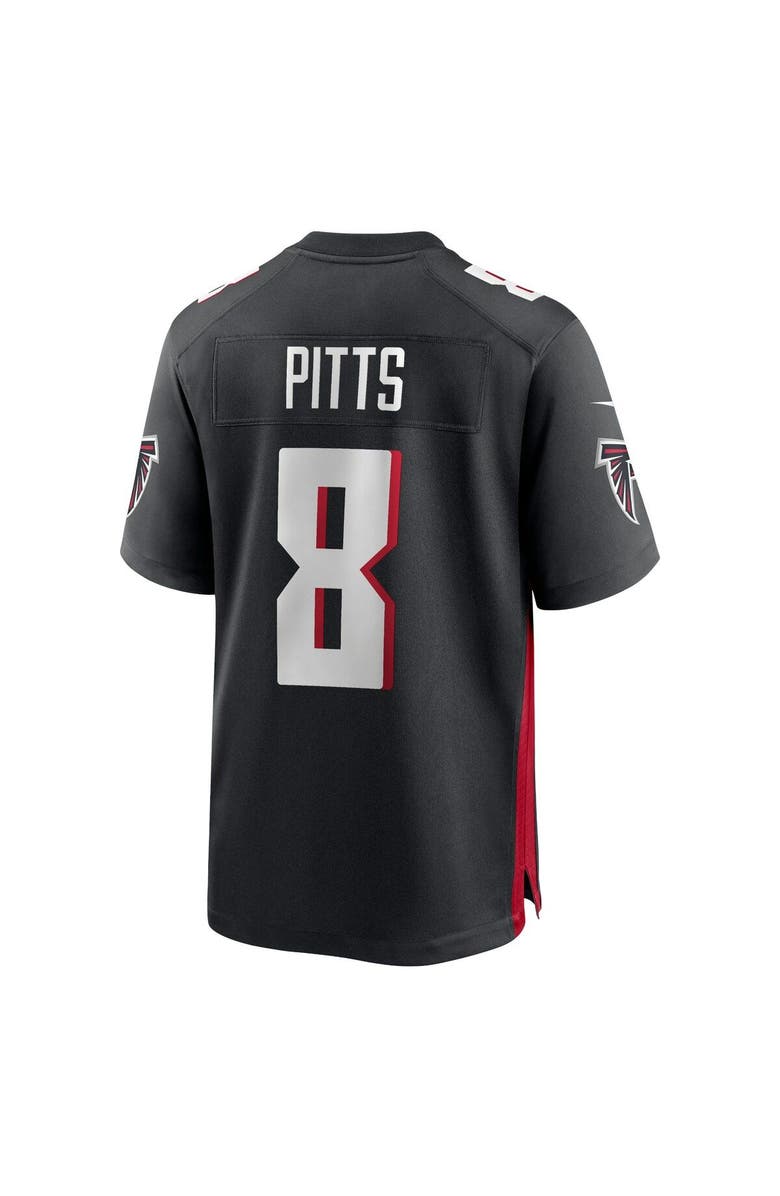 Nike Youth Nike Kyle Pitts Black Atlanta Falcons Game Jersey, Alternate, color, Black