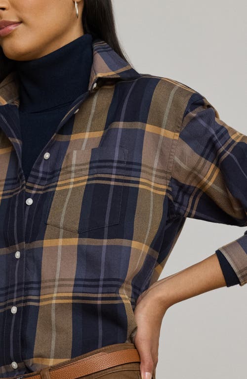 Ralph Lauren Lauren Relaxed Fit Plaid Cotton Button-up Shirt In Multi