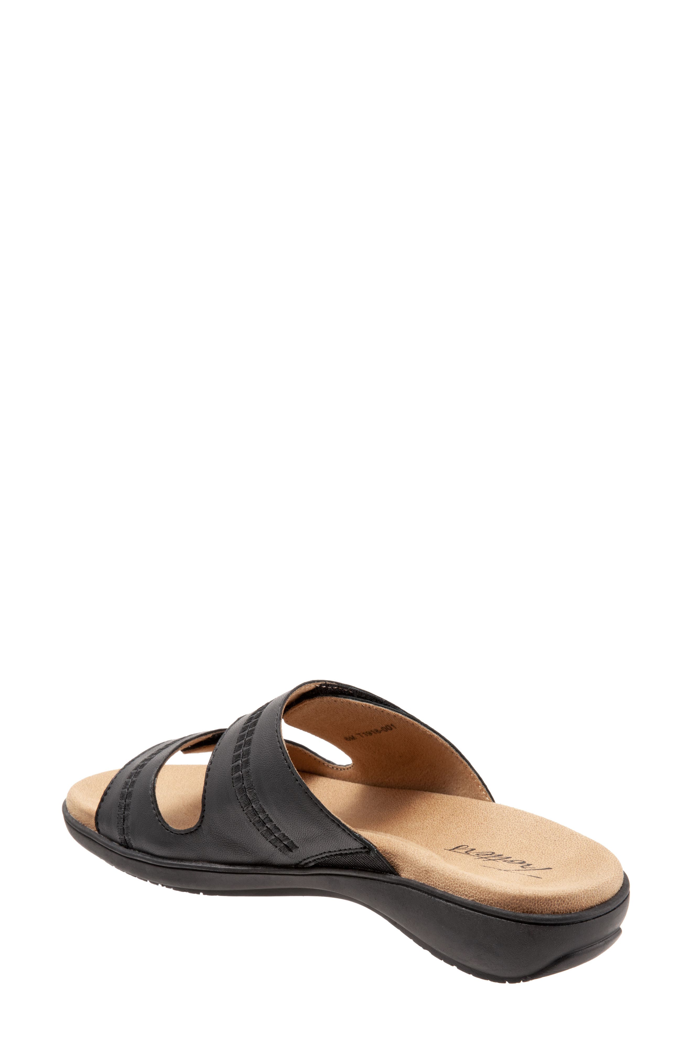 Trotters Vale Double Strap Slide Sandal, Alternate, color, 